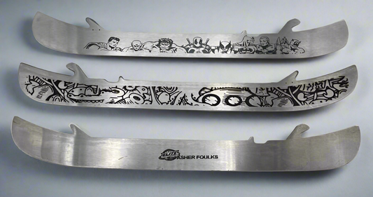 Custom Blade Art Engraving