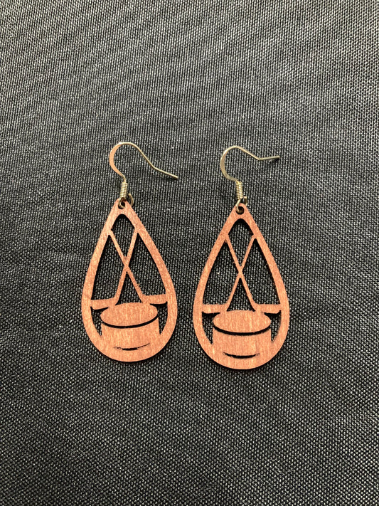 Wooden Earrings