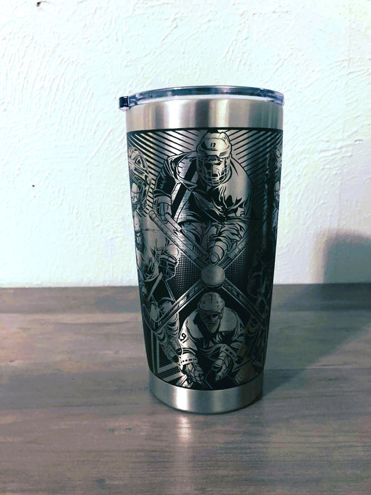 Hockey Full Tumbler Design