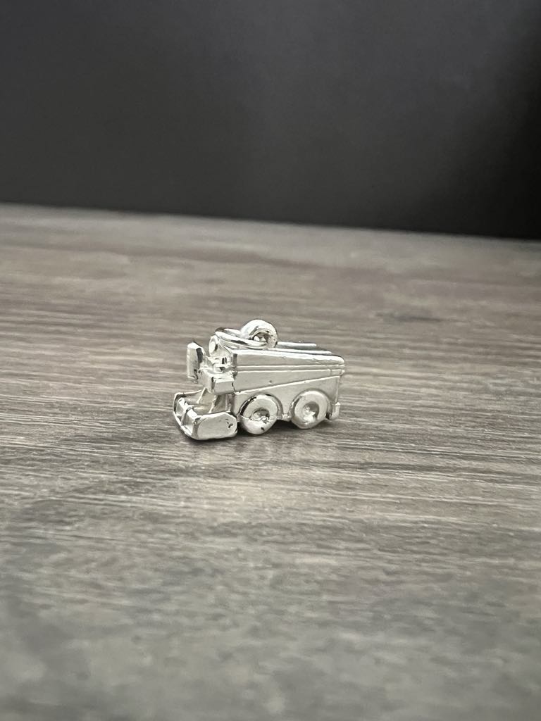 Silver Hockey Charm